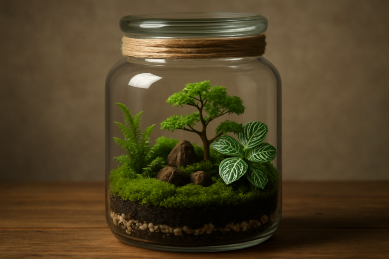Microgreens em Terrário Fechado: Cultivo de Brotos Comestíveis