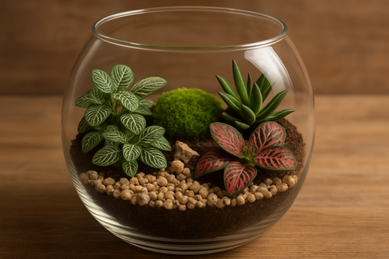Plantas Mini para Terrários Abertos Suculentas, Cactos e Companheiras