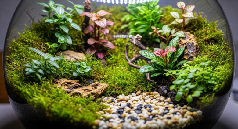 Terrário Fechado Vintage: Usando Garrafas de Vidro Antigas